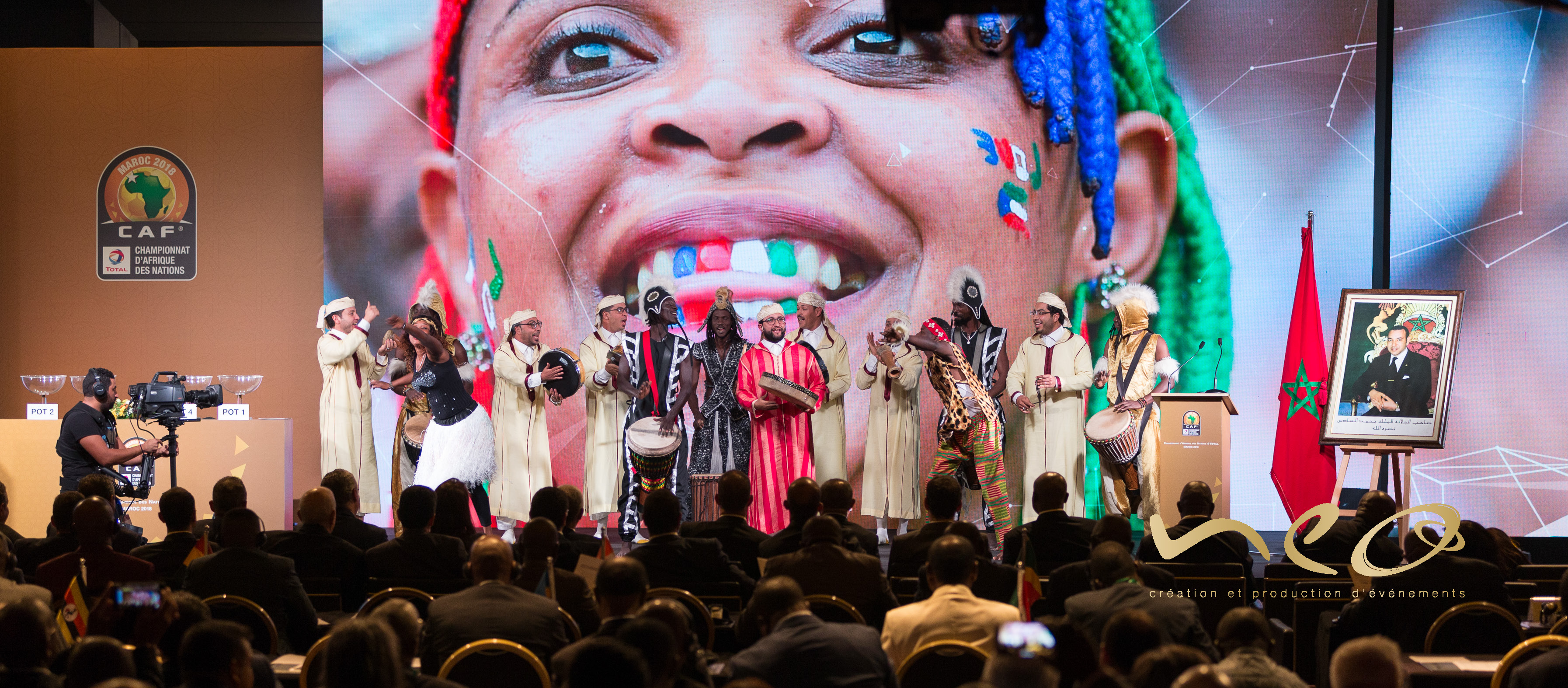 Tirage au sort du Championnat d’Afrique des Nations Total, Maroc 2018